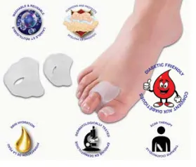 [1251]  Toe Separator with Toe Loop - M - Pack of 12