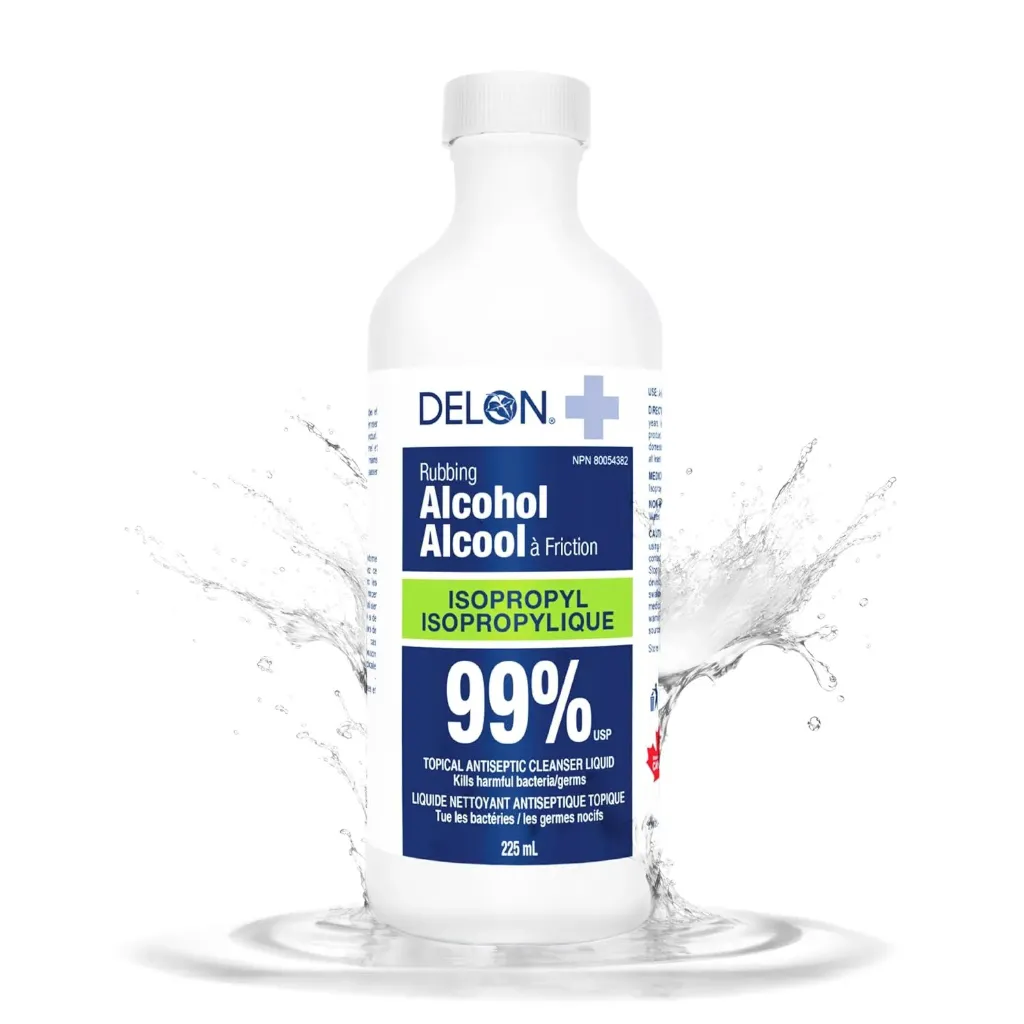 [D901E-1DELON] Delon Alcool Rub Alc IPA 99% USP Roud - 225 ml